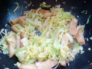 【flower Cabbage】---stir-fried Bun with Cabbage recipe