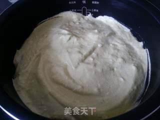 Rice Cooker Version Spinach Sauce Chiffon Cake recipe