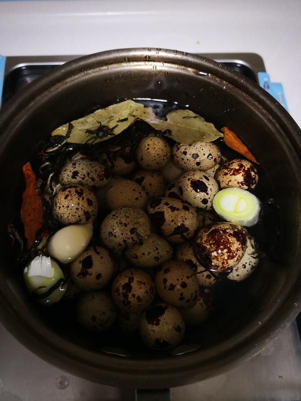Black Tea Quail Eggs recipe