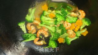[ma Ma Kitchen] Stir-fried Broccoli with Shrimp recipe