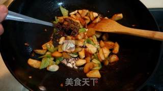 Spicy Zizania White King Pleurotus recipe
