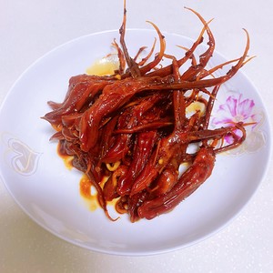 Very Casual Sweet and Spicy Duck Tongue (with Licking Bowl of Stewed Tofu) recipe