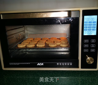 Peanut Butter Grid Cookies recipe