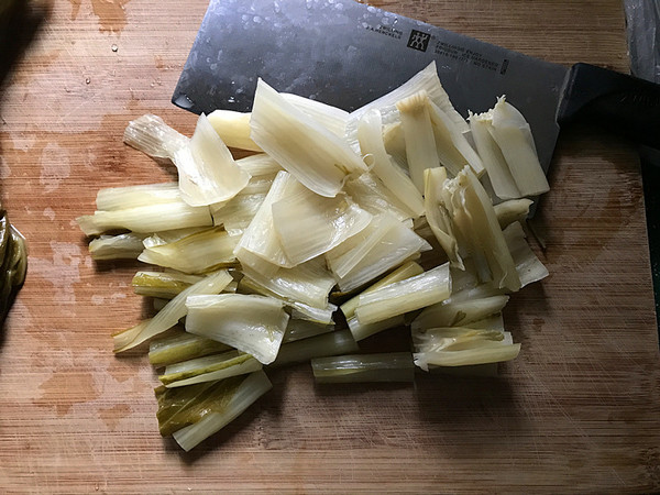 Duck Leg Pickled Vegetable Soup recipe