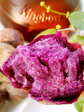 Roasted Purple Sweet Potato in Casserole recipe