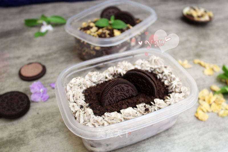 #the 4th Baking Contest and is Love to Eat Festival# Oreo Salty Cream Box Cake