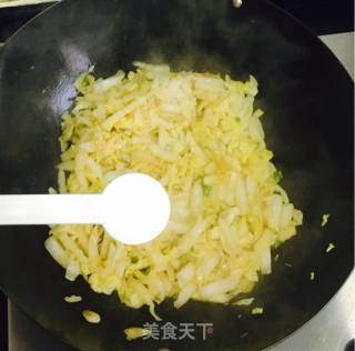 Scrambled Eggs with Chinese Cabbage recipe