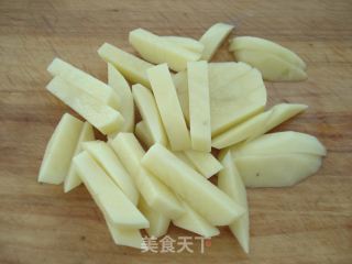 Stewed Potatoes with Beans recipe