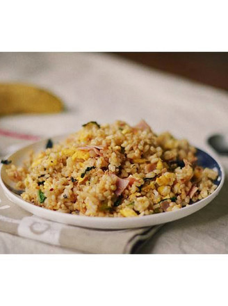 Food Grains, Brown Rice and Tuna Fried Rice recipe