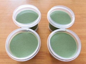 Oven-free ❗ Matcha Milk Jelly that Succeeds After Stirring 😋 recipe