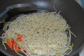 Stir-fried Vermicelli with Spontaneous Bean Sprouts recipe