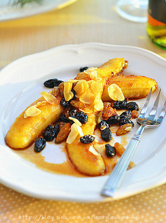 Caramelized Rum Banana recipe