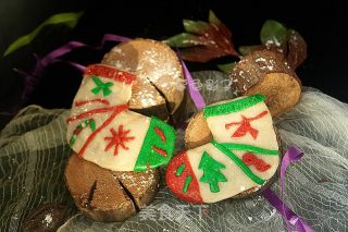 Christmas Flower Socks without Baking recipe