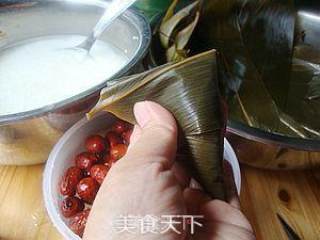 Zongqing Dragon Boat Festival---【red Date Zongzi】 recipe