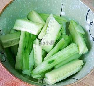 Salted Egg Yolk Salad with Cucumber! recipe