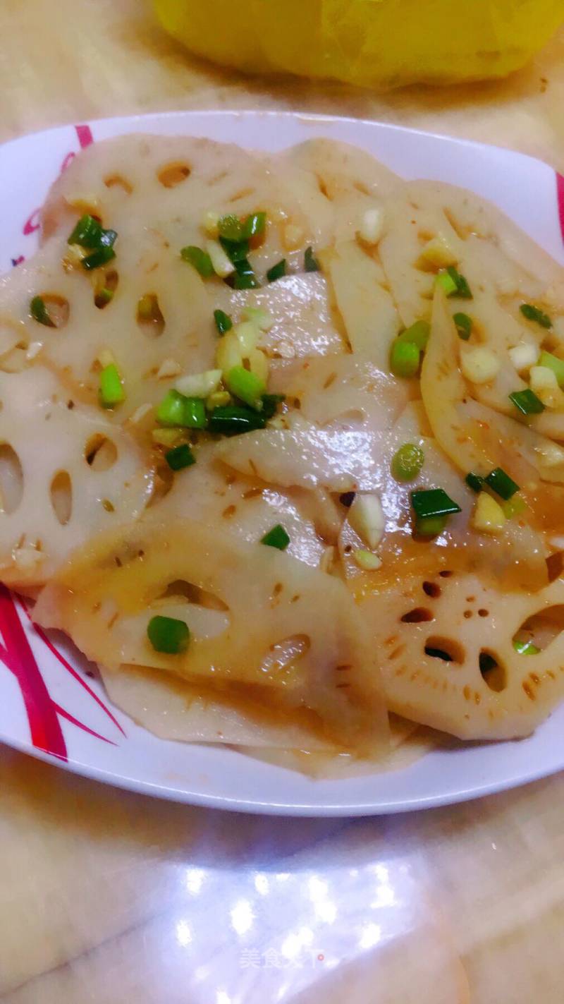 Cold Lotus Root Slices recipe