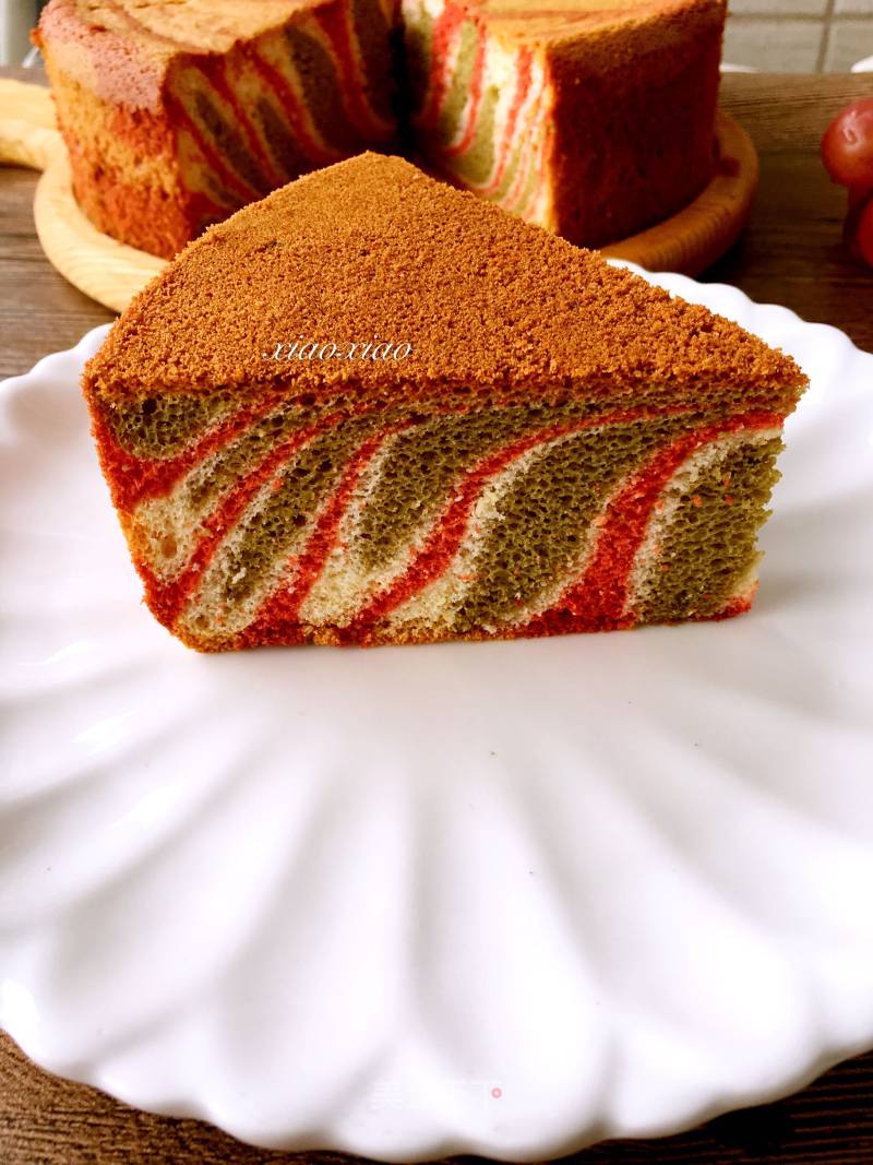 #trust of Beauty#three-color Chiffon Cake recipe