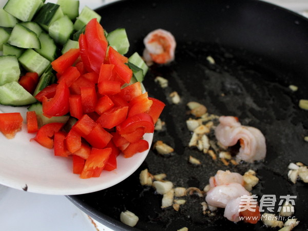 Cucumber Shrimp Balls recipe