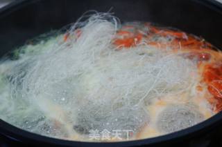 Radish Sticks Vermicelli Soup recipe