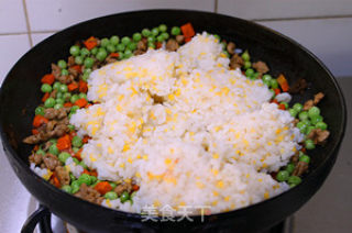 Fried Rice with Sprouts and Soy Sauce recipe