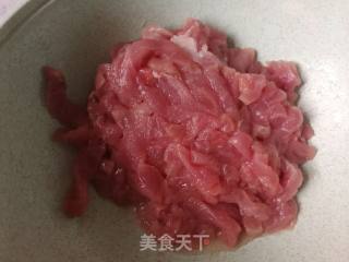 Meat Ribbon Bottom (how to Make The Pork Silk More Smooth and Tender) recipe