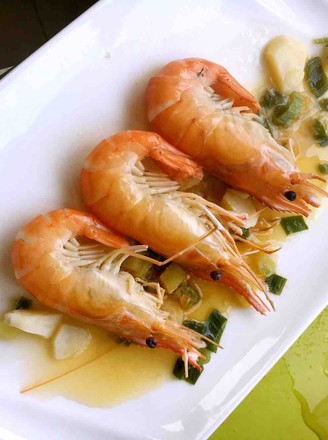 Steamed Shrimp recipe