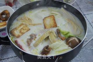 Soy Milk Chicken Soup Hot Pot recipe