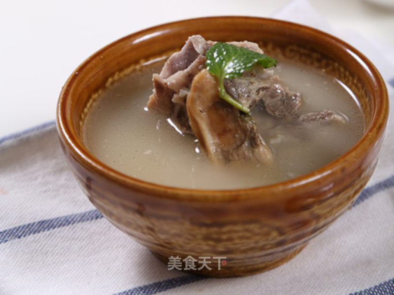 Dried Razor Razor and Pork Bone Soup—automatic Cooking Pot Recipe