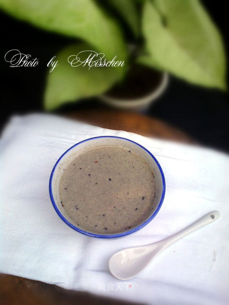 Soy Milk Black Sesame Paste recipe
