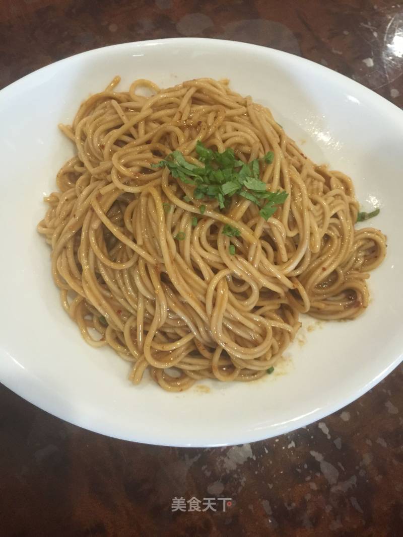 Spicy Peanut Sauce Noodles recipe