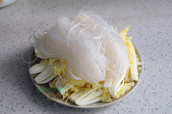 Steamed Chinese Cabbage Vermicelli recipe