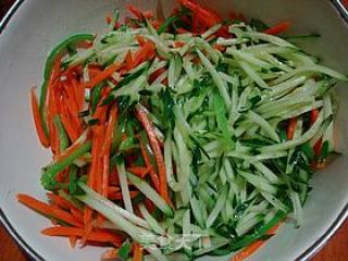 Refreshing Small Cold Dish---------【spicy Mixed Three Silks】 recipe