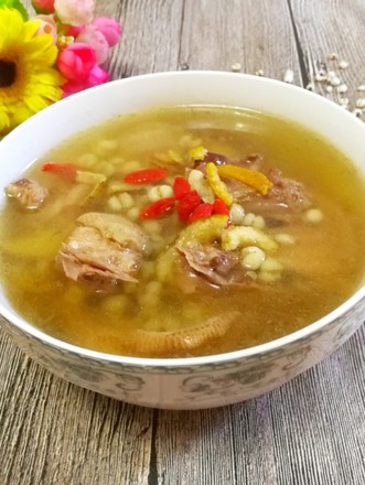 Barley and Tangerine Peel Lao Duck Soup recipe