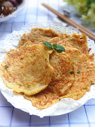 Potato Carrot Soft Pancakes recipe