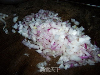 Soy Noodles with Minced Meat and Mustard recipe