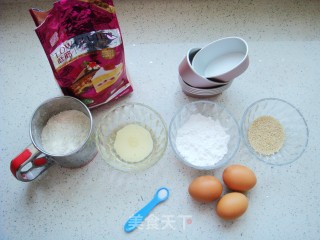 Sesame Sponge Cake recipe