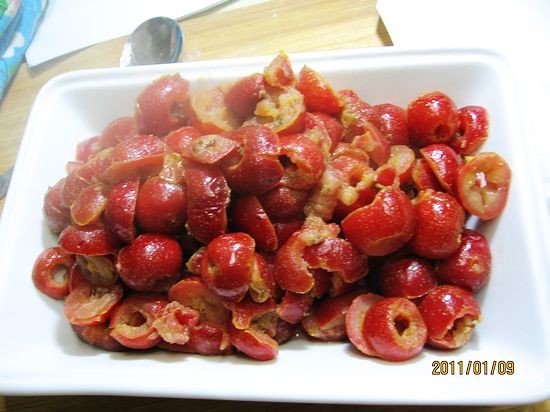 Microwave Version of Hawthorn Preserved Fruit recipe