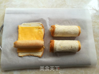 Sausage Cheese Roll recipe