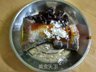 Steamed Fish Tail with Lamb recipe