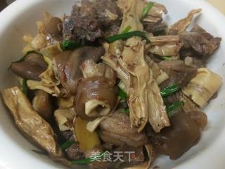 Braised Lamb Chops with Bamboo recipe