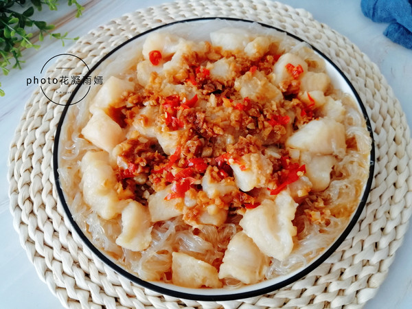 Steamed Basa Fish with Garlic Vermicelli recipe