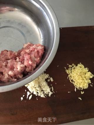 Steamed Tofu with Egg and Minced Meat recipe