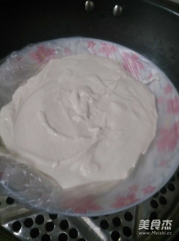 Red Bean Paste with Coconut Glutinous Rice Rolls recipe
