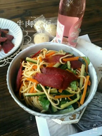 Beef Cold Noodles recipe
