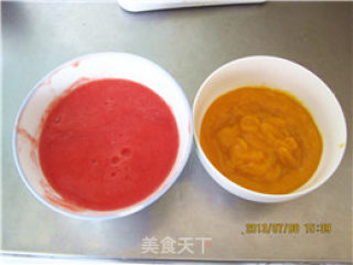 Mango Tomato Double Flavor Pudding recipe