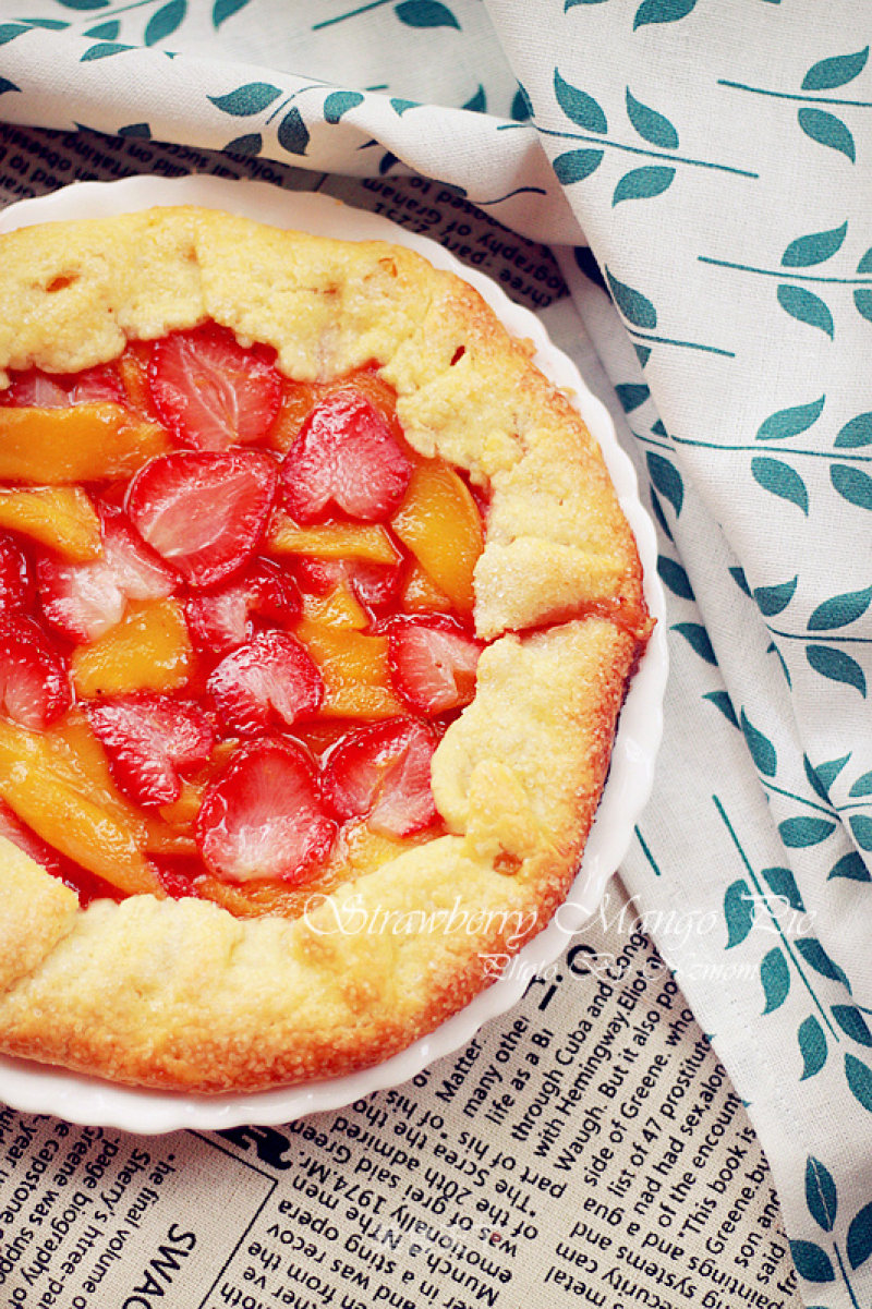 【strawberry Mango Pie】 recipe