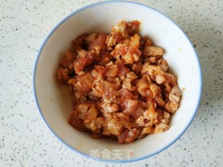 Steamed Eggplant with Sauce-flavored Minced Pork recipe