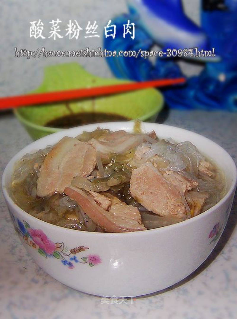 Sauerkraut Vermicelli White Meat recipe