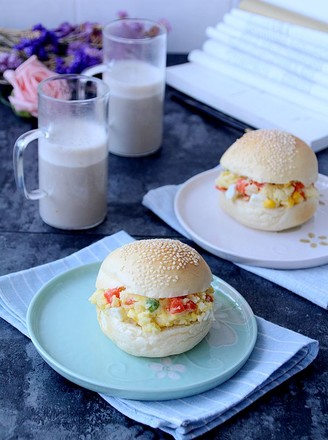 Potato Salad Burger recipe