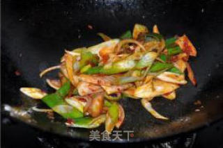 Stir-fried Lamb with Double Scallions recipe